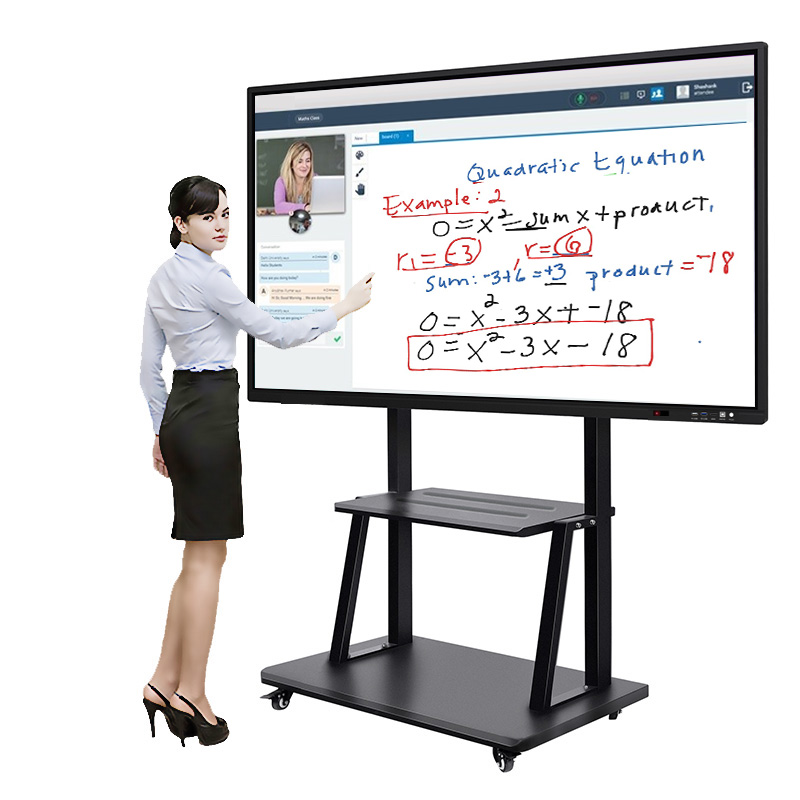 OEM Poling Customized 55″ 65 75 86 98 110 inch interactive whiteboard electronic board